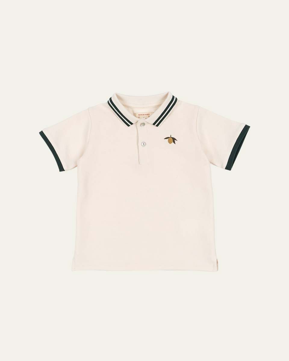 Boy's Florian Embroidered Polo Shirt, Size 9M-6